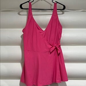 Old Navy Bright Pink One-Piece Swimsuit